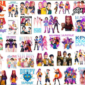 Kit +100 Imagenes Png Las Guerreras Kpop Demon Hunter